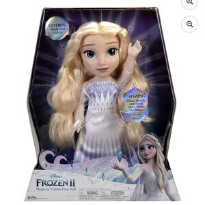 Frozen 2 Magic in Motion Queen Elsa Princess, Fairy & Magic 14" Doll